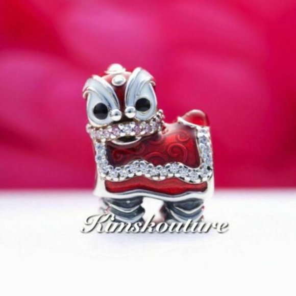 Pandora Chinese Lion Charm 792043CZ - Picture 1 of 1